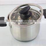 Hot Selling Tall Metal Stainless Steel Soup Pan Sause Pot thumbnail-3