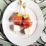 2013 best selling bamboo sticks for decorations for food use