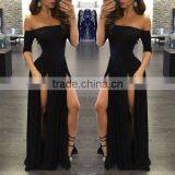 Women Long Cocktail Ball Gown Evening Formal Prom Bridesmaid Party Dress thumbnail-3