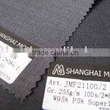 Blended Worsted Wool Fabric W95/p5 Moda-t221 thumbnail-1