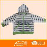 Spring And Autumn Striped Cotton Soft Baby Jackets thumbnail-1