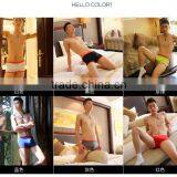 Custom 2016 Sale New Mens Underwear Men's Sey Cotton Stretch Boer Athletic Sports Breathable Man Underwear Mid-waisted Boers thumbnail-3