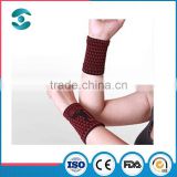 Pain relief sports protective nano tourmaline cotton wrist support