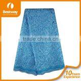 Competitive Price French Net Chantilly Lace French Silk Fabrics African Style French Lace FL0030 thumbnail-3