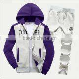 New China Wholesale Professional Good Quality Custom Men Zipper Hoody thumbnail-1