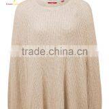 Fashion Knitted Women Merino Poncho Pattern thumbnail-4