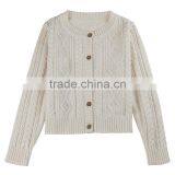 S60705B 2017 New Casual Style Girls Cardigans Sweaters O-Neck Long Sleeve Girls Cardigan Sweater thumbnail-3