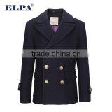 ELPA 2015 Fashion Charm Kids Warm Long Wool Overcoat Winter Dress Boy Wool Coat With Fur Collar thumbnail-4