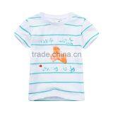 Wholesale Summer Cotton Priting Kids Girl Short Sleeve t Shirts thumbnail-1