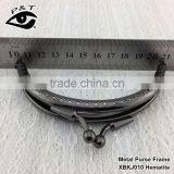 11CM Half Round Shape Bronze Color With Holes Metal Purse Frames for Handbags thumbnail-5