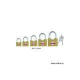 Sell Side Open Brass Padlock With 2 Keys thumbnail-1
