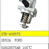 For Ford Thermostat and Thermostat Housing 5S6G8575AB,2485613,2485666,1S7G-8575-AG thumbnail-1
