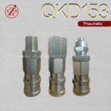 QKD153 Carbon Steel Single Shut-off Pneumatic Coupler