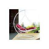 Premium Indoor Outdoor Furnitures PE Rattan White Day Bed Style Swing Hanging Chair