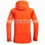2016 Orange Women Softshell Jacket With Hood thumbnail-4