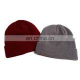 Wholesale Grey Men's Knit Slouch Beanie thumbnail-3