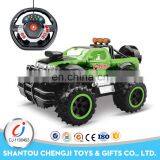 China Manufacture Kids Electric Toys 4CH Plastic rc Car Suspension