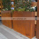 Corten Steel Planter for Building Garden and House thumbnail-7