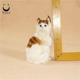 2019 Heze Factory High Quality Simulation Animals Cat Furry Cat Toy thumbnail-1