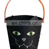 Felt Large Trick Or Treat Halloween GHOST Sweets Basket thumbnail-2