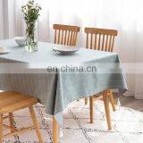 Cheap Price 100%Cotton Yarn-dyed Table Cloth Indoor Kitchen Table Cloth With Tassels thumbnail-1