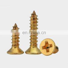 Black Stainless Steel 304/316 Flat Head Grade 8.8 Self-tapping Screws