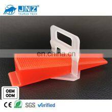 JNZ premium factory plastic tile clips and wedges green red tile leveling system