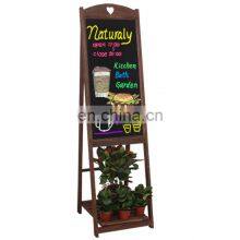 Shabby Chic Wedding Indoor Room Ornament Flower Shelf With Blackboard thumbnail-2