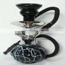 Black and White Glass Hookah Shisha for Sale