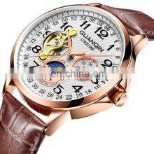 Guanqin 16212 Cheap Price Men Automatic Watches Custom Mechanical Tourbillon Fashion Logo Watches thumbnail-4