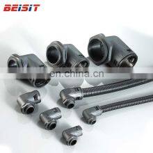 CE ROHS Reach Certificate High Quality Metric Elbow PVC Flexible Conduit Fittings With Metal External Thread thumbnail-4