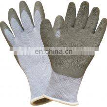 7 Gauge Warm Fluorescent Orange Acrylic Latex Palm Coated Gloves,Hand Gloves for Construction Work thumbnail-3