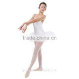 Girls Ballet Tutu Dress, White Swan Lake Ballet Tutu Costumes thumbnail-3