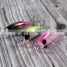 JOHNCOO Custom Fishing Lure Packaging 40mm 2.5g Lure Hooks Artificial Hard Minnow Fishing Lures thumbnail-5