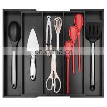 Hot Selling Bamboo Expandable Drawer Organizer For Wholesale Price thumbnail-1