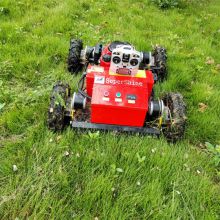remote control brush cutter, China rcmower price, remote slope mower for sale