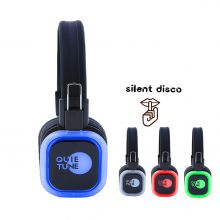 silent disco earphones & headphones