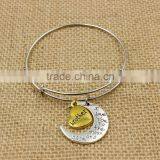 2016 Alex Bangles Adjustable Expandable Silver Bangles Wholesale Cheap Price Unisex Gender Bangles thumbnail-4