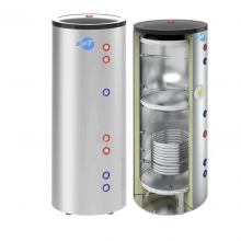 Gas Shortage Remedies 200L 300L 400L Multifunctional Hot Water Storage Tank/Heat Pump Water Heaters Extraction Tank thumbnail-1