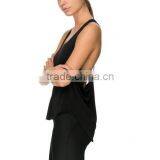 2015 China Manufacturer Customized the Latest Design Elastic Back Tank Top thumbnail-5