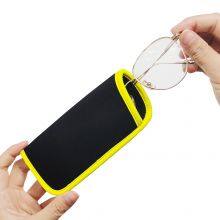 Promotion Customized Eyeglass Case Sleeve Protective Soft Neoprene Sunglasses Pouch Bag thumbnail-2