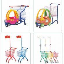 Steel Wire Shopping Cart Hand Trolley for Supermarket thumbnail-5