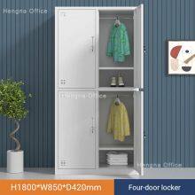 4-Door Steel Locker for Locker Rooms and Public Facilities – Space-Saving and Robust thumbnail-1