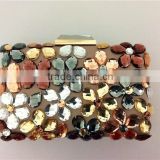 Factory price lady sexy Vogue clutch bag embellished