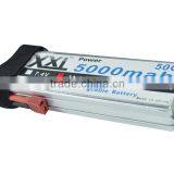 XXL 5000mah 11.1V Lipo Battery With Universal Plug System thumbnail-1