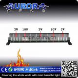 Aurora 20 inch dual row waterproof led grow light bar 10W&3W hybrid light