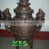 Bronze Religious Censer Statue