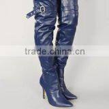 High Quality Lady Boot Leather Winter Boot Long Boots thumbnail-1