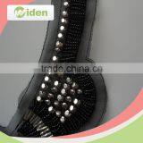 Bridal Lace Fabric Wholesale African Tulle Lace Beaded Lace Trim thumbnail-5