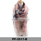 2016 Wholesale National Style Country Style Floral Bandanna Scarf thumbnail-3